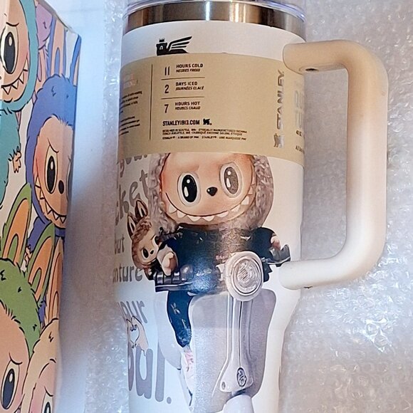 Stanley Labubu The Quencher H2.0 Tumbler 40 oz - New in box - Picture 9 of 13